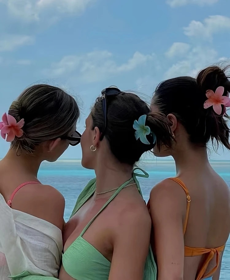 GANCHO FLOR HAWAIANA - Imagen 2