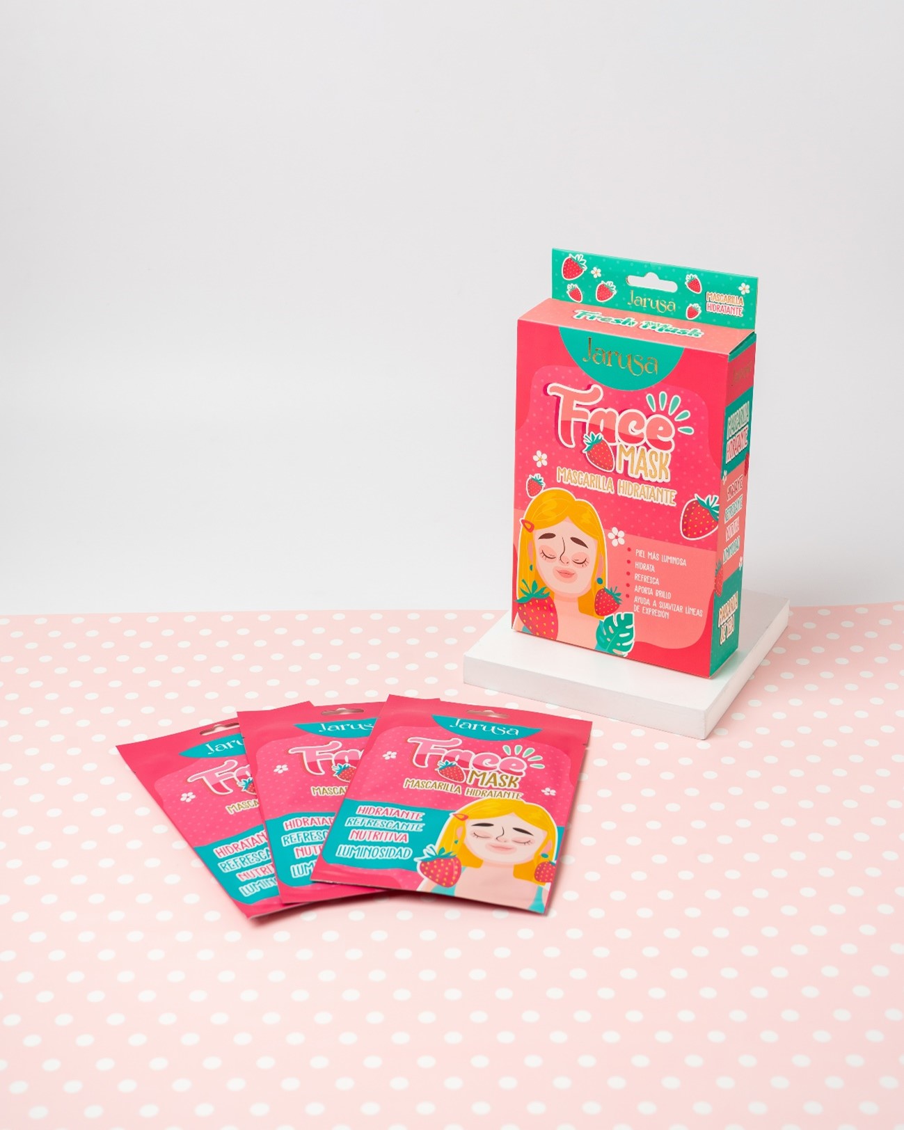 MASCARILLA FACE MASK FRESA