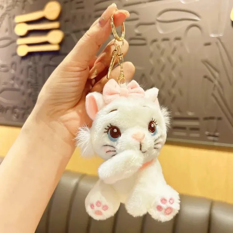 Llavero peluche de la gatita Marie