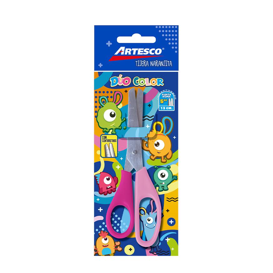 TIJERA ARTESCO 5" DUO COLOR